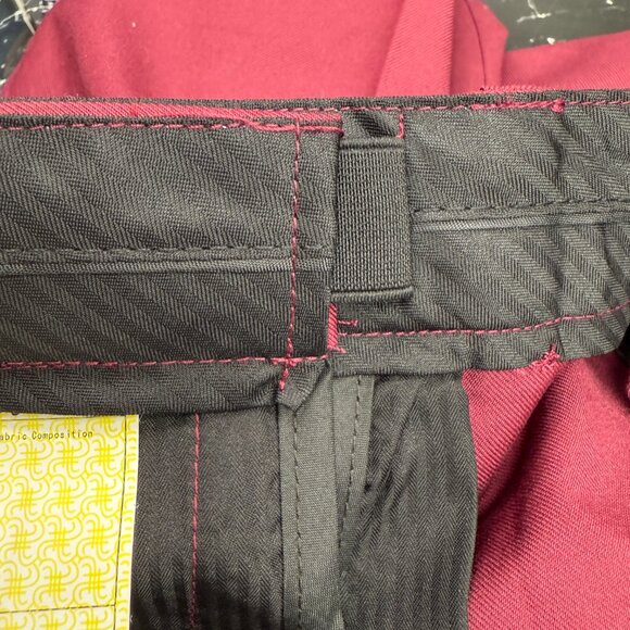 NEW Men's NORDSTROM Burgundy Dress Pants | Size 2XL - Picture 5 of 6